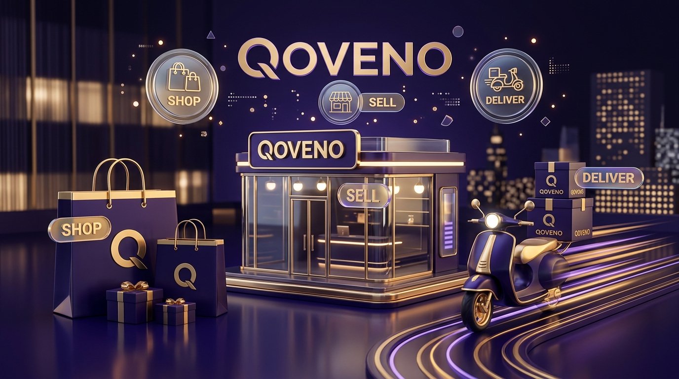 Qoveno Marketplace - Shop Sell Deliver
